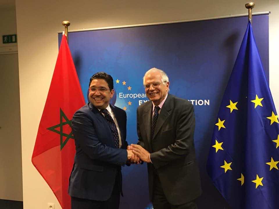 بعد وصفه لترسيم الحدود البحرية للمغرب بـ"المشكل".. بوريطة يجلس على طاولة الحوار مع رئيس الدبلوماسية الأوربية