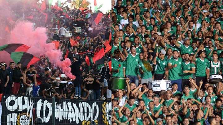 "كلاسيكو" المدرجات.. "الكوفاتشي" و"الكورفا سود" تنافس جماهيري بنكهة الإبداع
