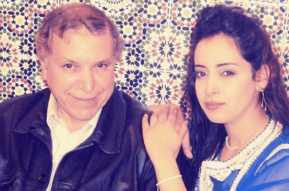 نسرين الراضي تفقد والدها