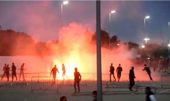 حصيلة أحداث الشغب مباراة آسفي واتحاد جدة السعودي.. اعتقال 12 شخصًا وإصابات لدى عناصر من الشرطة