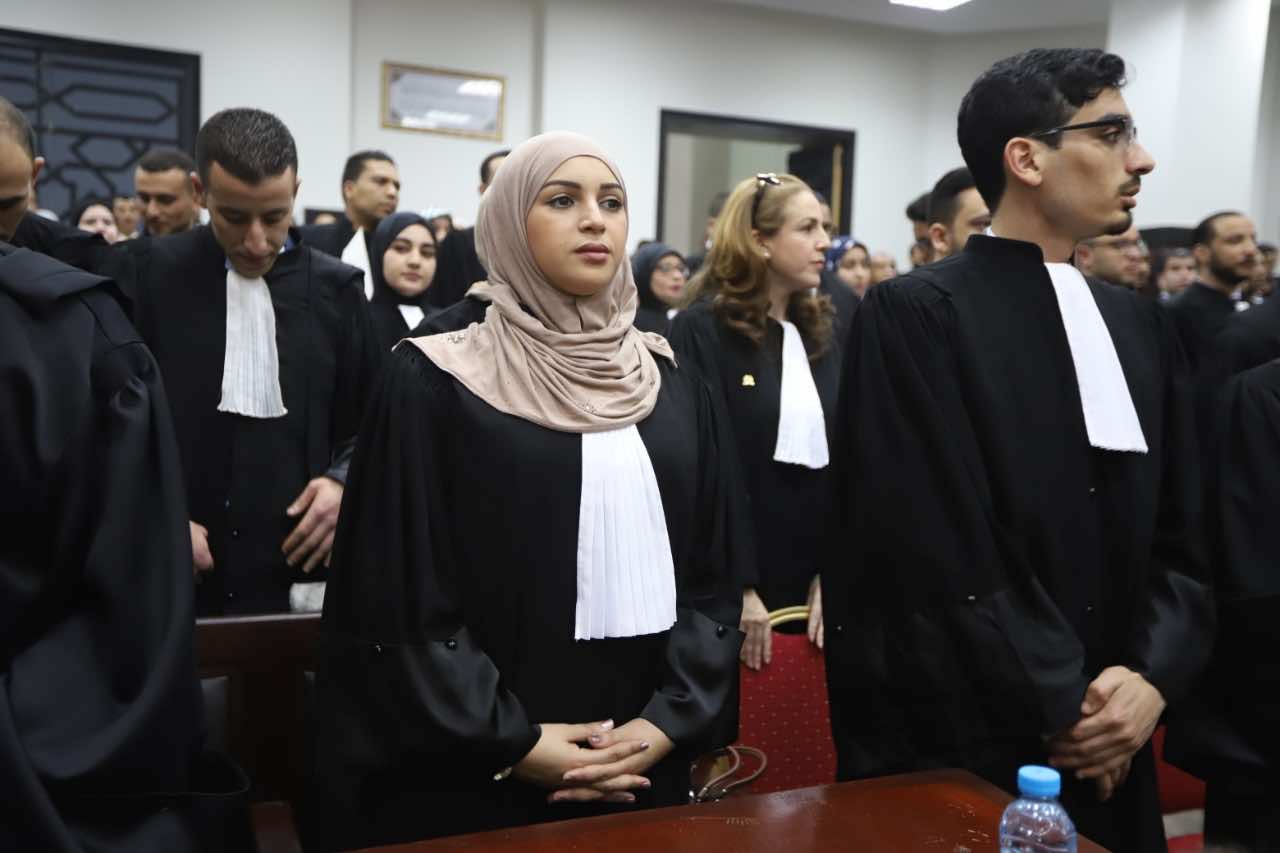 أصحاب البدلات السوداء الجدد يؤدون اليمين في استئنافية طنجة