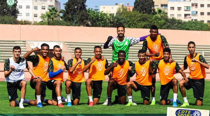 الرجاء يستعيد نجومه قبل موقعة مازيمبي في دوري الأبطال