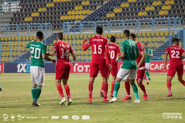 حسنية أكادير يسحق النصر الليبي بخماسية في كأس "كاف"