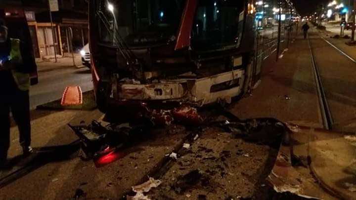 الحالة الثانية خلال أسبوع.. مصرع شخص في حادثة سير في محطة "ترامواي" البيضاء