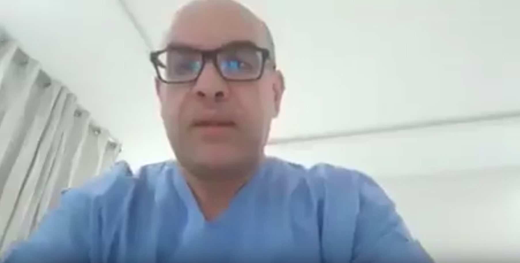 طبيب معالج للمصابين بكورونا يطلق نداء للمغاربة: نساء فطمن أولادهن من أجلكم اجلسوا فديوركم الله يخليكم- فيديو