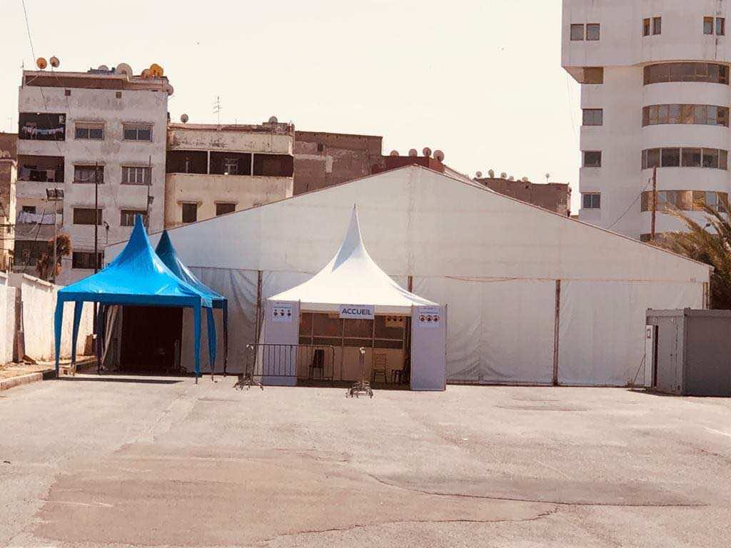 كورونا.. منتجو ومهنيو الفن في الدار البيضاء يشيدون وحدة للاختبار والفحص- صور