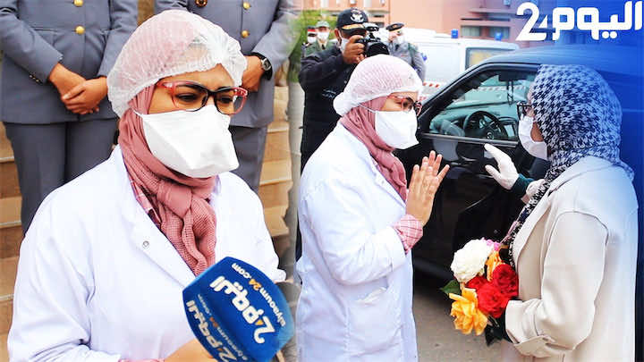 مستشفى بني ملال يحتفي بعلاج ثاني حالة من فيروس كورونا والطبيبة المعالجة: اعتمدنا برتوكول "الكلوروكين" - فيديو
