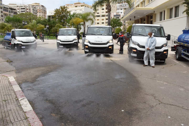 لمكافحة انتشار كورونا.. مجلس جهة طنجة يشرع في عملية تعقيم واسعة لمختلف مدن الشمال