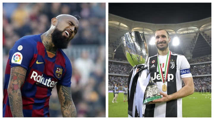 كيليني: لاعب برشلونة فيدال كان يحضر إلى التداريب ثملا