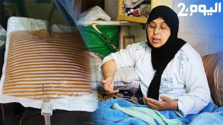 امرأة تستنجد المحسنين لمساعدتها: 10 سنوات وأنا مقعدة بسبب حادثة.. وأملي أن أقف مرة أخرى على قدمي- فيديو