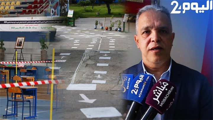 مدير التعليم في طنجة: هيأنا الظروف لاجتياز الباكالوريا وعدد التلاميذ 10 في كل حجرة- فيديو