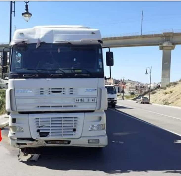 طنجة.. حادثة خطيرة تودي بحياة شاب في مقتبل العمر.. دهسته شاحنة لنقل البضائع