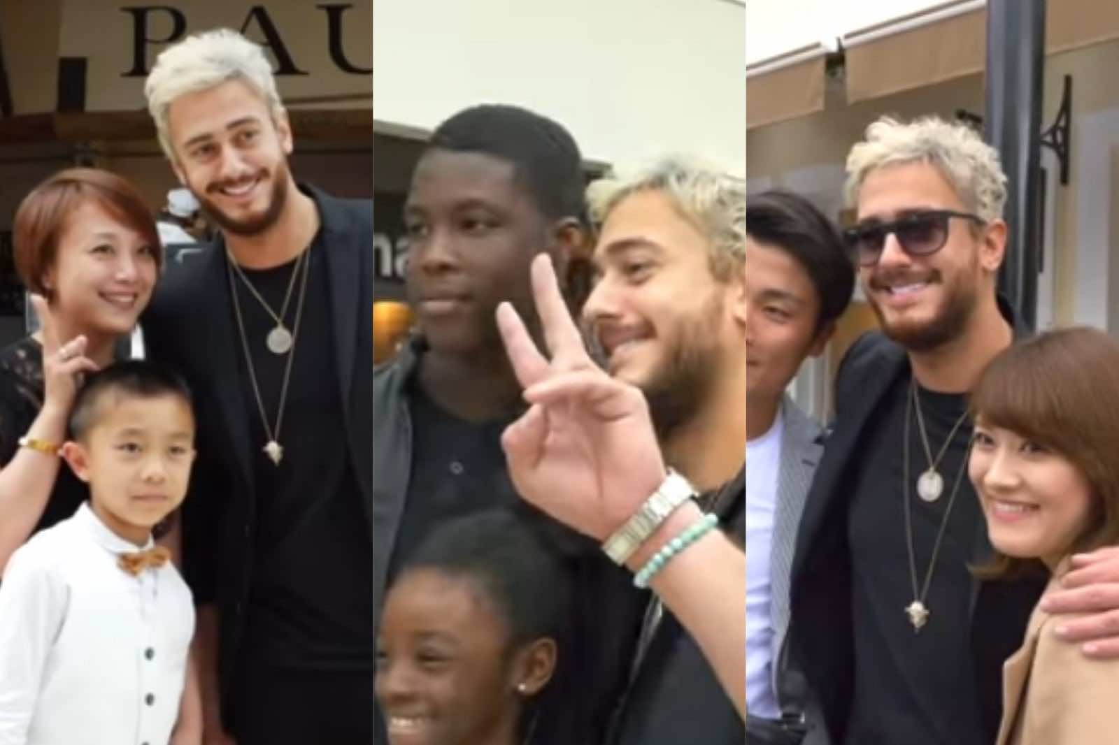 لمجرد في شوارع باريس.. معجبون من كل الجنسيات يتجمعون حوله- فيديو