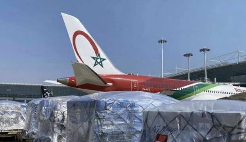 المساعدات المغربية تصل إلى مفوضية الاتحاد الافريقي في أديس أبابا