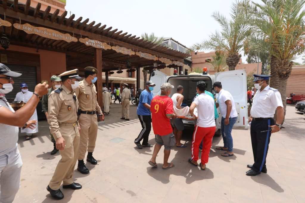 جريمة قتل بشعة تهز مراكش.. الضحية مهاجر من إفريقيا جنوب الصحراء ! - صور