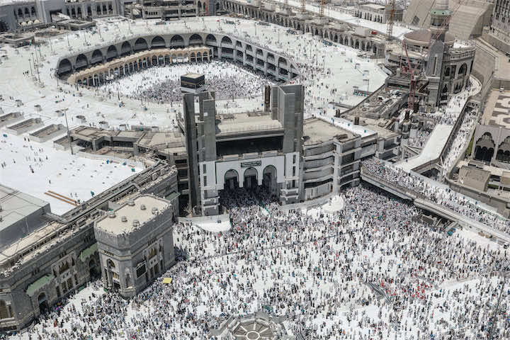 بالصور.. تشييد أضخم بوابة للحرم المكي في السعودية