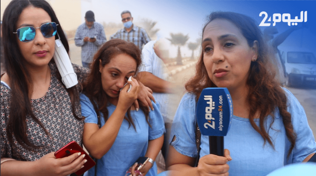 فرحة ودموع امرأة صامدة ساندت زوجها بقوة في محنته.. زوجة المهداوي: فرحة لا توصف وأتمنى أن يتوقف النزيف- فيديو