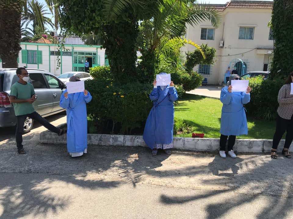أنهكتهم كورونا.. أطر صحية بمستشفى القرطبي يطالبون بتعزيز الموارد البشرية والتجهيزات اللوجيستيكية - صور