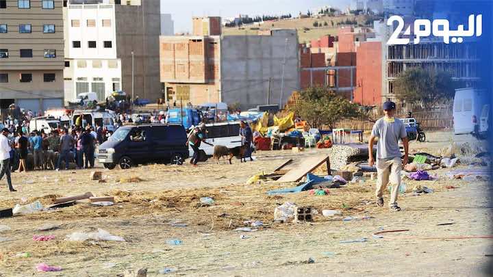 طنجة.. السلطات المحلية تغلق سوق الماشية ساعات قبل يوم العيد-فيديو