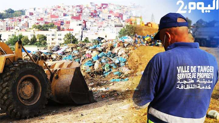 جماعة طنجة تشرع بجمع مخلفات عيد الأضحى.. ونائب العمدة: كمية النفايات تقدر بـ9000 طنا-فيديو