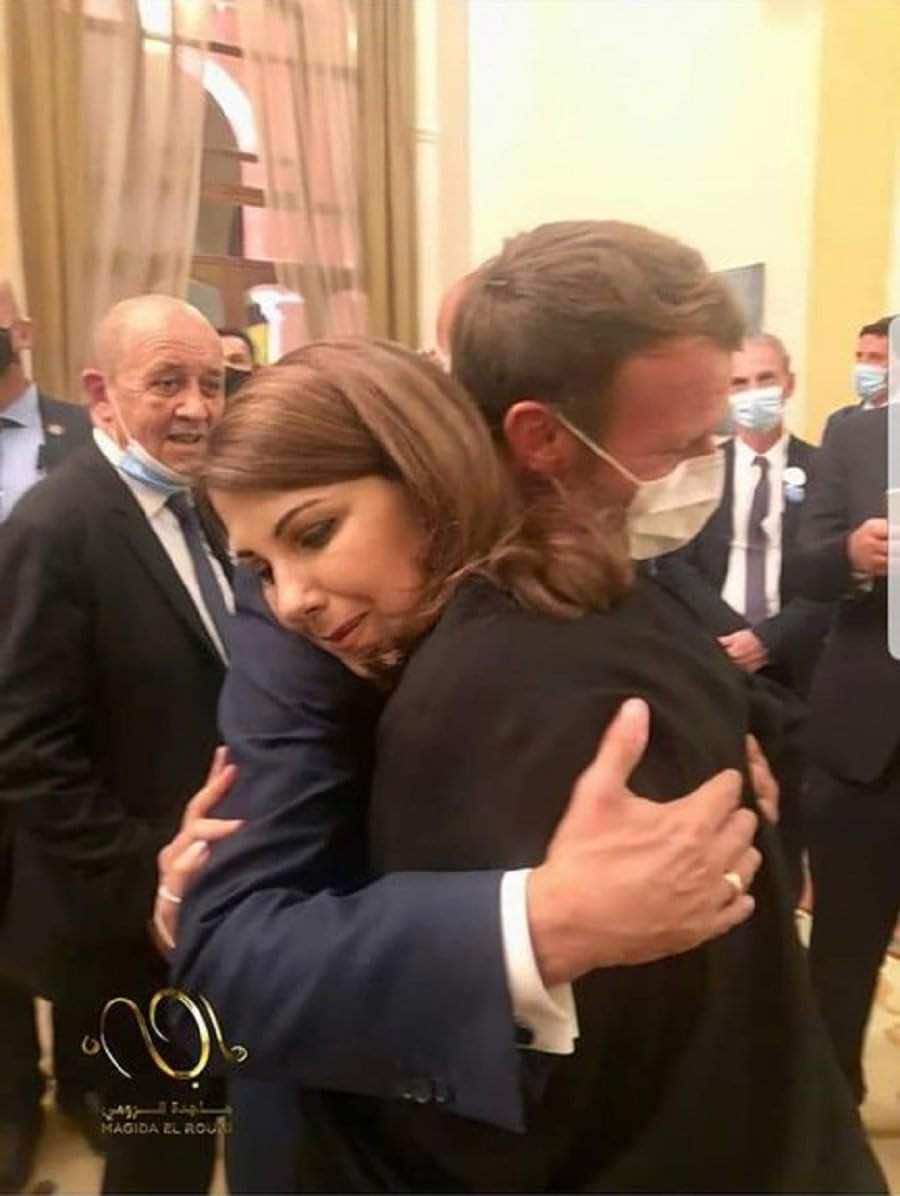 ماجدة الرومي ترفض طلب الرئيس الفرنسي