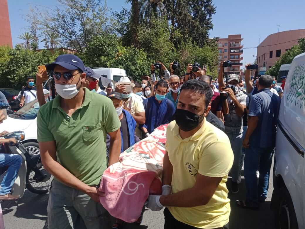 أجواء حزينة في توديع الفنان الراحل عبد الجبار الوزير- صور