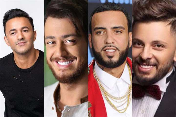 لمجرد ومونتانا وعمور وريدوان في حفل "أون لاين"