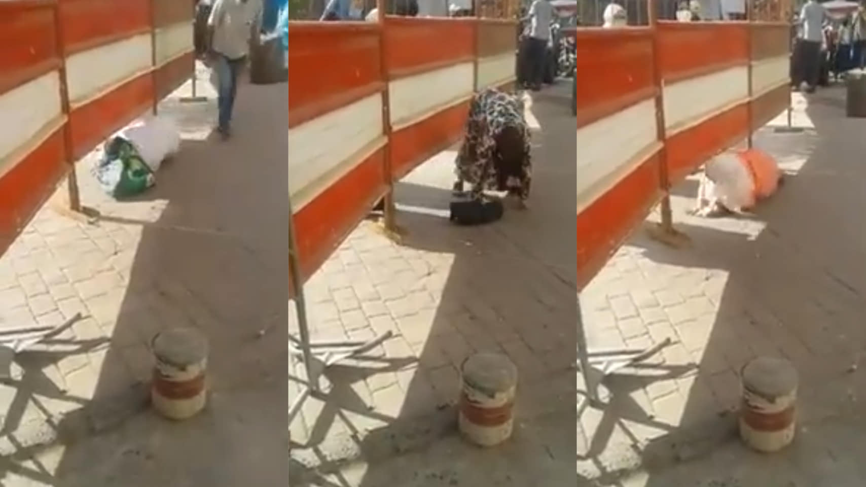 مواطنون يضطرون لـ"الزحف على بطونهم" لعبور حواجز وضعتها السلطات بأحياءهم في الرباط- فيديو