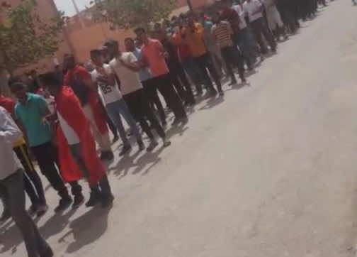 احتجاجات بني تدجيت..القضاء يدين 7 معتقلين بالسجن النافذ والغرامة