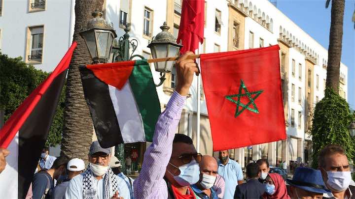 قيادات يسارية وإسلامية وحقوقيون ينددون بالتطبيع العربي الإسرائيلي ودعوات لتجريمه في المغرب- فيديوهات