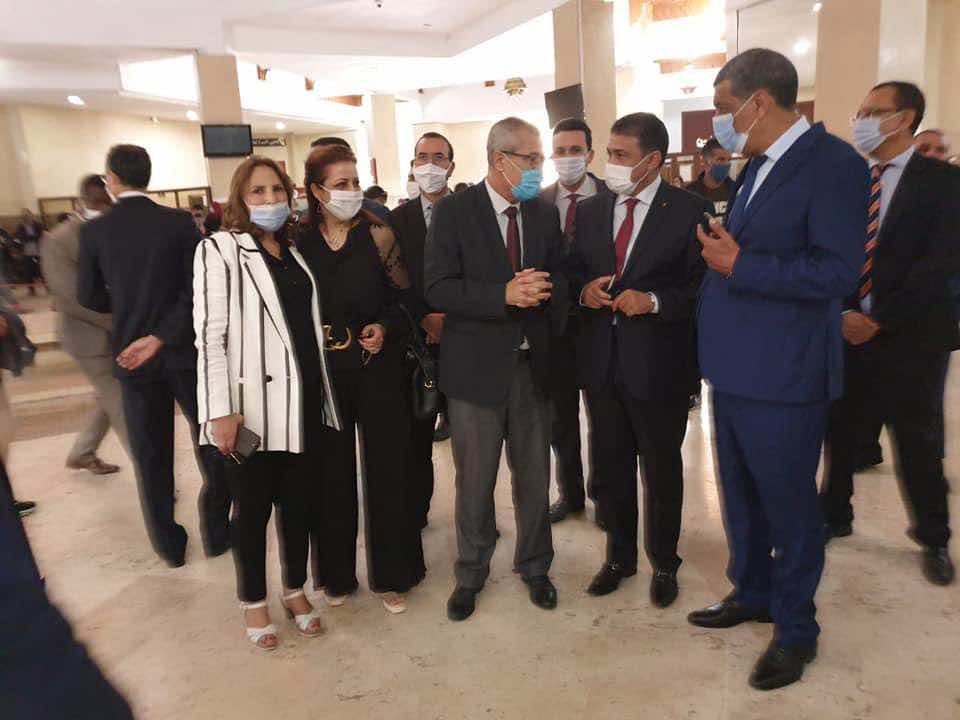 ظهور حالات إصابة جديدة بكورونا يقود وزير العدل إلى المحكمة الاجتماعية في الدارالبيضاء
