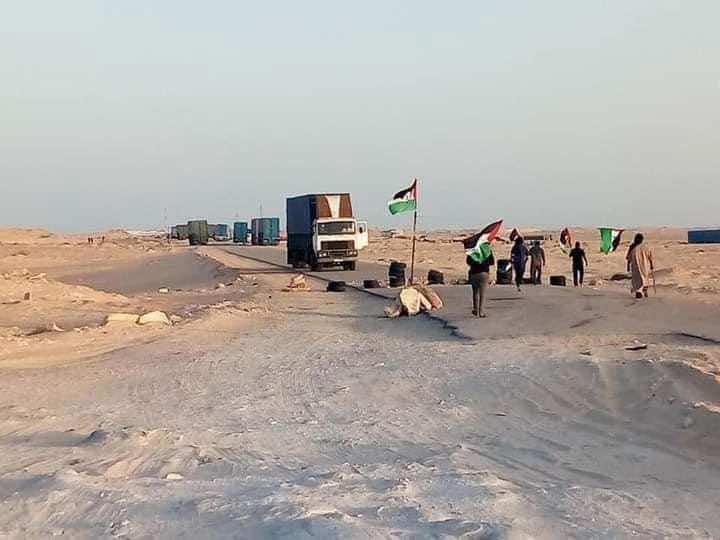 جبهة "البوليساريو" الانفصالية تحاول التشويش من جديد وتغلق معبر الكركارات