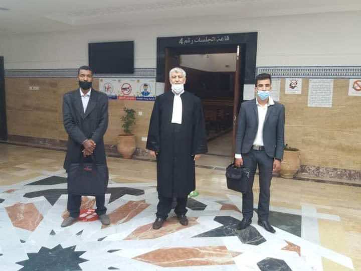 الطلبة المطرودون من جامعة أكادير يمثلون أمام المحكمة