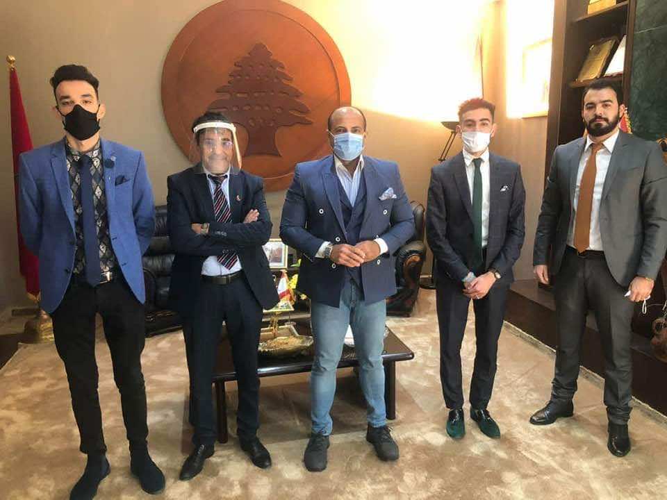 منيب "تدس" رسالة تهنئة لسفير لبنان في جيب شخص حضر اجتماعا بالسفارة باسم جمعية غير قانونية ا