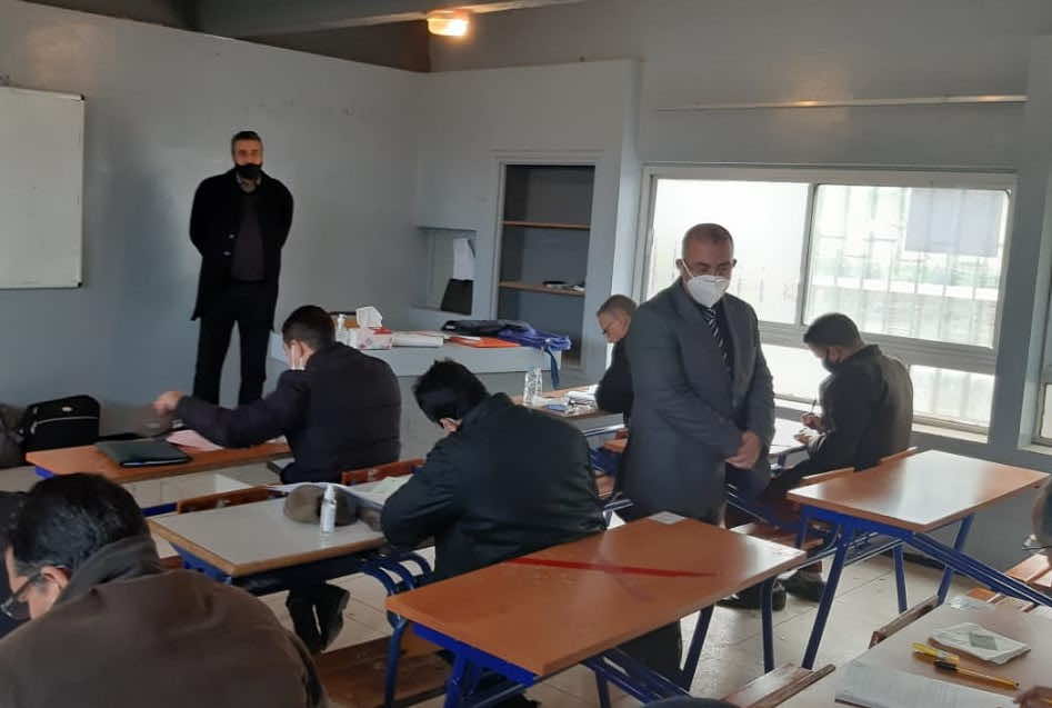 إجراء الاختبارات الكتابية الخاصة بمباريات ولوج مركز تكوين مفتشي التعليم ببني ملال