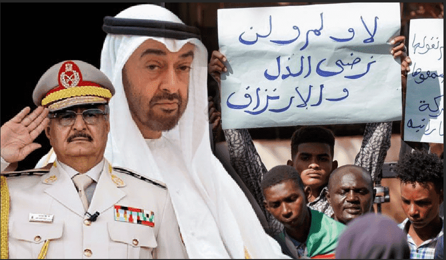وعدوهم بالعمل في الإمارات ونقلوهم إلى القتال في ليبيا.. ضحايا سودانيون يقاضون 10 شخصيات بينهم بن زايد وحفتر