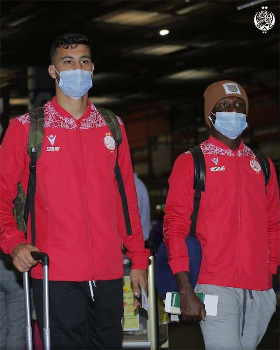 بعثة الوداد تصل إلى مالي للعب أول مباراة في دوري أبطال إفريقيا