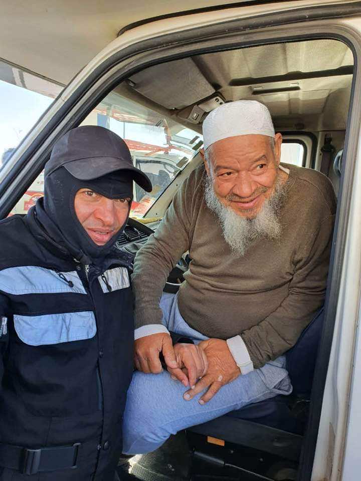 عبد الهادي بلخياط في معبر الكركارات - صور