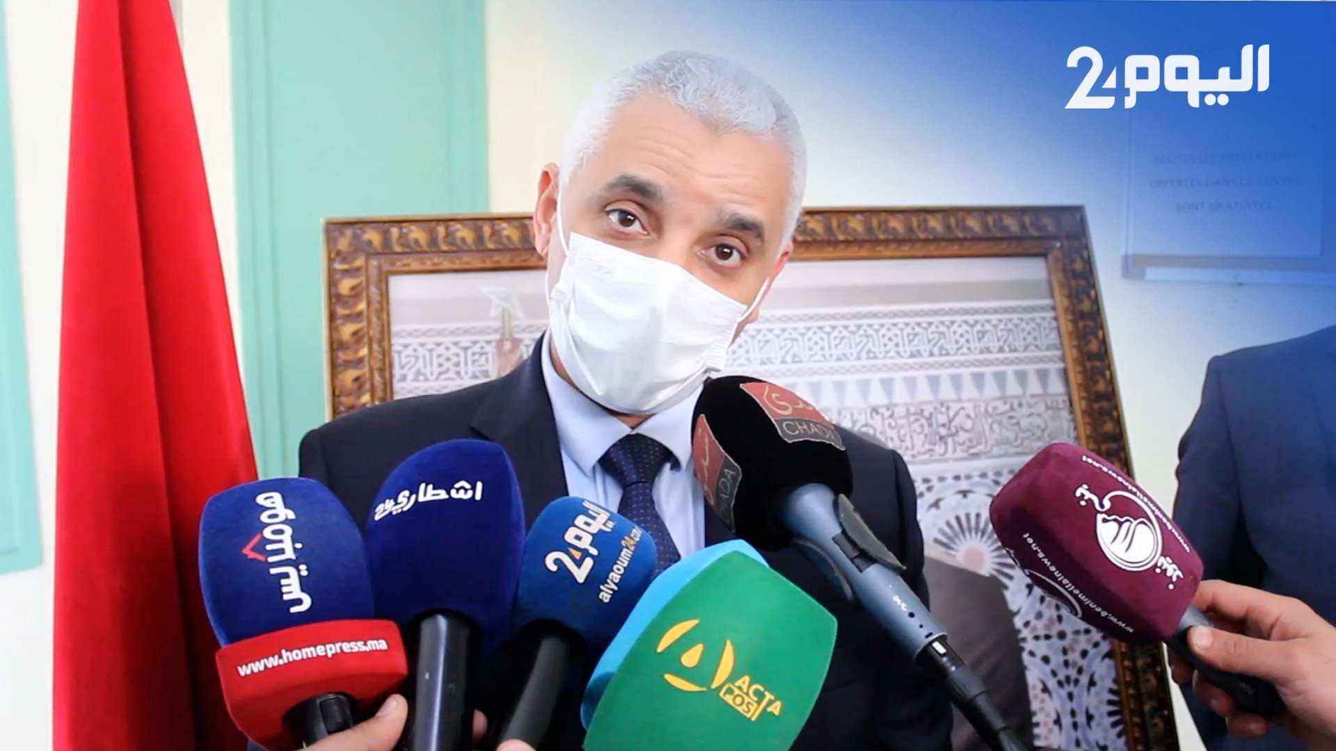 وزير الصحة: تلقيت اللقاح المضاد لكورونا وهو فعال ضد السلالات المتحورة- فيديو