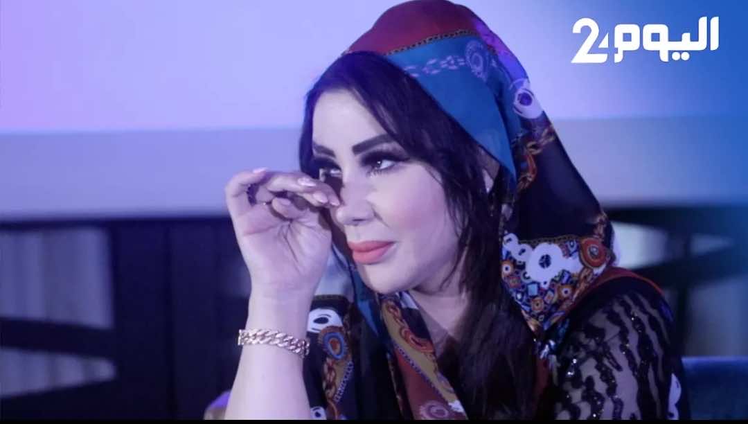 سعيدة شرف تستسلم لدموعها أمام الحاج يونس-فيديو