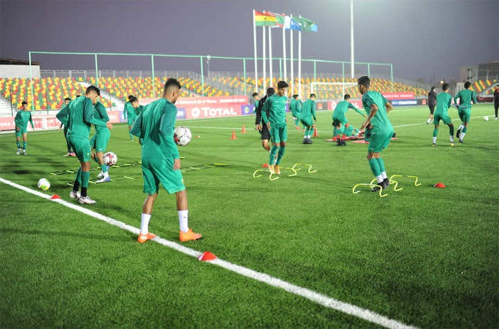 كأس إفريقيا.. المنتخب الوطني لأقل من 20 سنة يستعد لمباراة غامبيا
