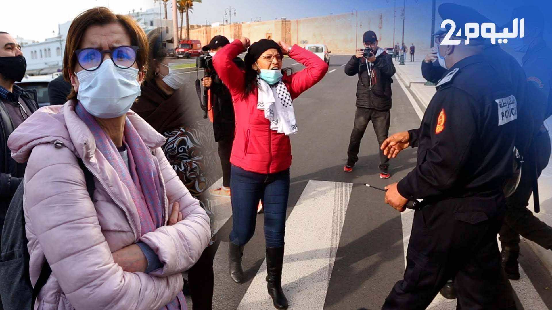 في ذكرى تأسيس "20 فبراير".. حقوقيات: تعرضنا للتعنيف و"باراكا من الحگرة"- فيديو