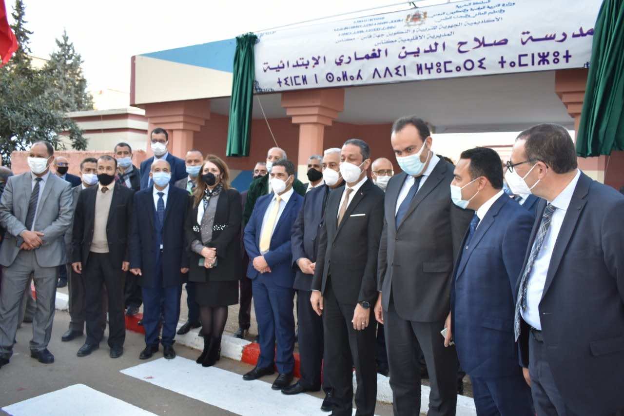 بحضور الوزير "أمزازي".. إطلاق اسم صلاح الدين الغماري على مدرسة عمومية بمكناس