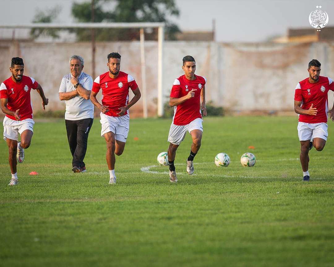 الوداد يستأنف تداريبه استعدادا لمواجهة حوريا كوناكري