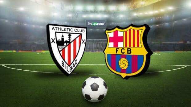 نهاية كأس الملك التاسعة بين برشلونة وأتلتيك بلباو
