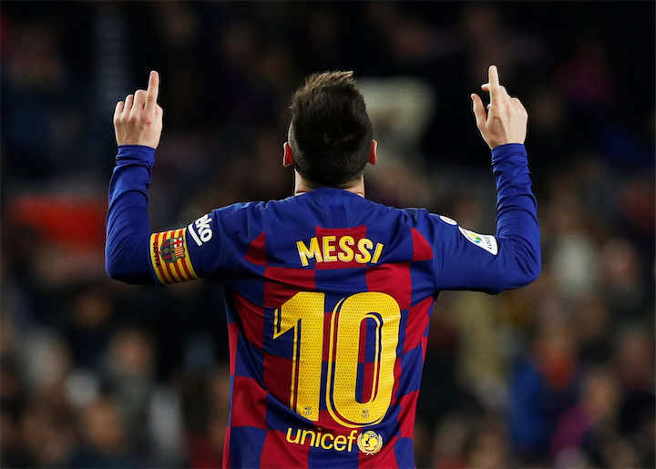 ميسي يعادل رقم تشافي مع برشلونة والبرغوت يغرد: إنه لشرف عظيم أن أصل إلى هذا المستوى
