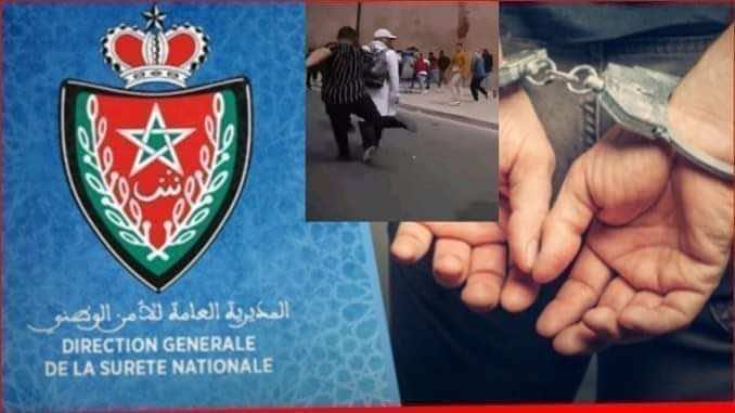 توقيف المشتبه فيه الذي عنف أساتذة "التعاقد" في احتجاجات الرباط