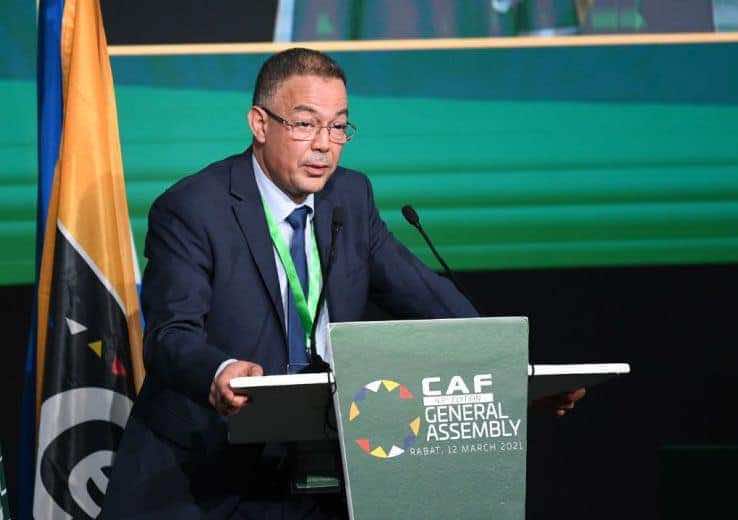 تأكيد استمرار فوزي لقجع في القيام بمهام رئيس لجنة CAF المالية.