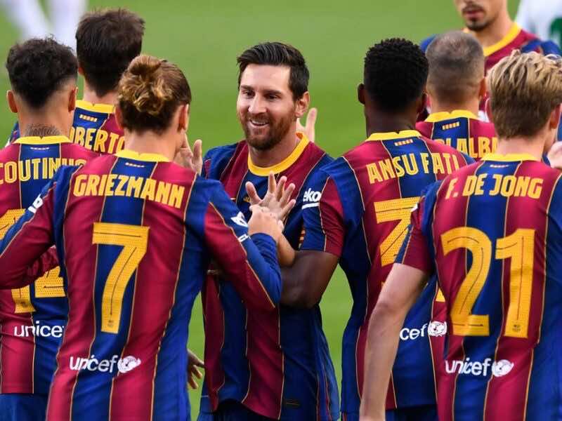 كأس الملك... برشلونة يمطر شباك بيلباو برباعية ويحرز اللقب