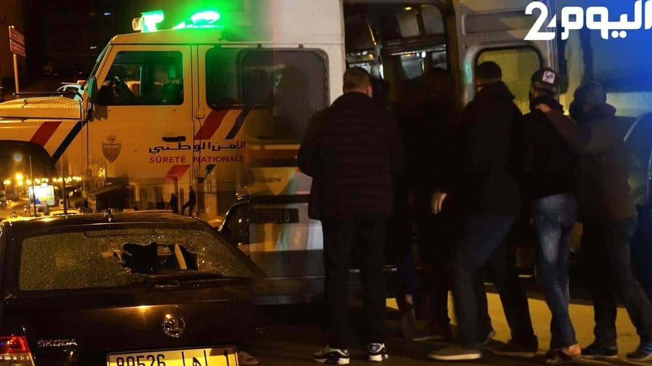 تكسير سيارات وتوقيفات.. حصيلة مواجهات مع السلطات في طنجة بسبب التراويح - فيديو